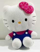Hello Kitty 7&quot; Plush By Sanrio Excellent Condition - $8.11 CAD
