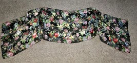 14x54 Paisley Rose Sheer Scarf Special Meeting Church Floral Flowers See... - $11.99
