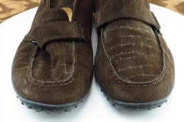Born Shoes Sz 11 M Brown Loafer Leather Men M9148 - $39.59