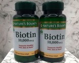 *2* Nature&#39;s Bounty Biotin 120 Softgel Supports Healthy Exp 10/2025 - $18.80