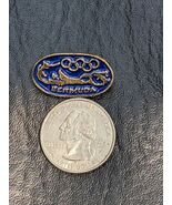 1984 Bermuda Summer Olympics Participant Los Angeles L A Pin Badge Blue - €62,40 EUR
