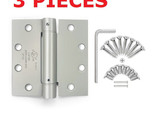 Grip Tight Tools SHIG45-G 4 1/2&quot; Spring Loaded Hinges Commercial Gray En... - $26.95