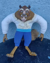 Alte Vintage Stoffpuppe altes Biest Applaus Marke Disney TM, Die Schöne ... - $41.57