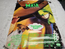 The Mask (1994) Original 27 X 40 Single-Sided Video Vhs Advert Poster Jim Carrey - £21.39 GBP