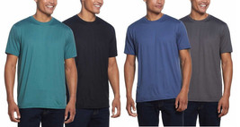 Weatherproof Vintage Men&#39;s Stretch Tee,1 or 2-pack - £8.78 GBP