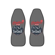 Personalized Nature-Inspired Car Seat Covers: Mountains Outdoor Explorer - £48.42 GBP