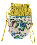 Antique Early Micro-Beaded Reticule Drawstring Purse Circa 1800 - 1830's - $415.79