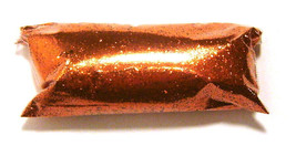 1oz / 30ml Bright Orange Metal Flake, .015&quot; Cut, Automotive Grade Pro Metalflake - £5.42 GBP