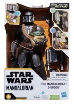 Star Wars The Mandalorian &amp; Grogu Figure 12” Talking Action Figure NEW - £17.52 GBP