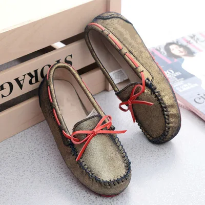 2024 Women Shoes Slip on Woman Leather Flat Shoes Fashion Handmade Leather Loafe - £191.36 GBP