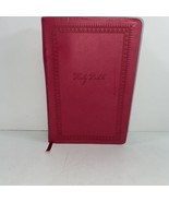NKJV Bible Giant Print Pink Leathersoft Red letter - $28.99
