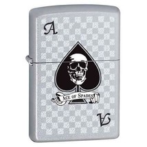 Zippo Lighter - Ace with Skull - 852213 - £21.32 GBP