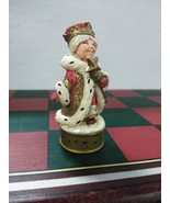 Hallmark 2004 Christmas Chess Set Replacement RED QUEEN/MRS CLAUS - £6.68 GBP