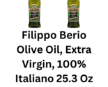 Filippo Berio Olive Oil, Extra Virgin, 100% Italiano 25.3 Oz Pak Of 2  - £21.70 GBP