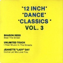12 Inch Dance Classics Vol 3 CD-SINGLE 1988 3 Tracks Sharon Red Unlimited Touch - £18.73 GBP