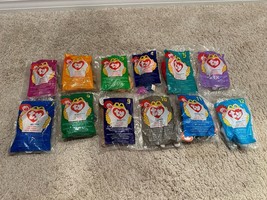 1998 McDonalds TY Beanie Babies Complete Set Of 12 Sealed - $34.99