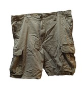 Old Navy Broken in cargo shorts men light brown khaki tan cotton 40 men - £13.23 GBP