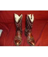 Authentic Ranchers Bronco Busting Horse Breaking Men&#39;s Cowboy boots 7.5 ... - €61,89 EUR