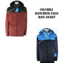 Columbia New Men&#39;s Raincreek Falls WATER-RESISTANT Sealed Hood Rain Jacket Nwt - £35.24 GBP
