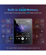 32GB 2.8 Inch Touch Screen Bluetooth 5.0 MP3 Player, HiFi Music Player with - €32,59 EUR