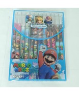 Super Mario Ballpoint Pens Lot Of 12 Set NEW Sealed Yoshi Luigi Toad - $424.26 MXN