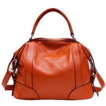 PASTE Genuine Leather Hand Shoulder Bag for Women Wear Resistent - Vintage Style - £98.99 GBP