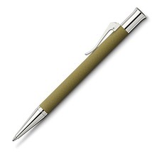 Graf von Faber-Castell Guilloche 145218 Twist Ballpoint Pen Olive Green - £179.44 GBP