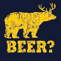 BEER TSHIRT Beer Bear T-Shirt Funny Vintage Home Brewing Ipa Beer Bottle tee - £10.32 GBP
