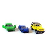 MAJORETTE STREET CARS, SET*3 DIECAST AUTOMODELLE,JEEP/FORD/DODGE,NEU - $39.08 CAD