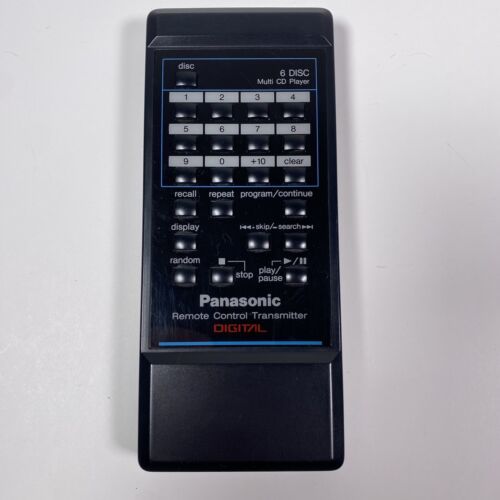 Panasonic Remote Control EUR64565 For SP-P3900C 6 Disc Magazine CD Changer 1987 - $39.59