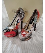 Highest Heel Collection Size 5 Snake Lip Print Pump - $28.04