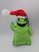 A Nightmare Before Christmas Oogie Boogie 7&quot; Mini Plush with Santa Hat NEW - $16.82