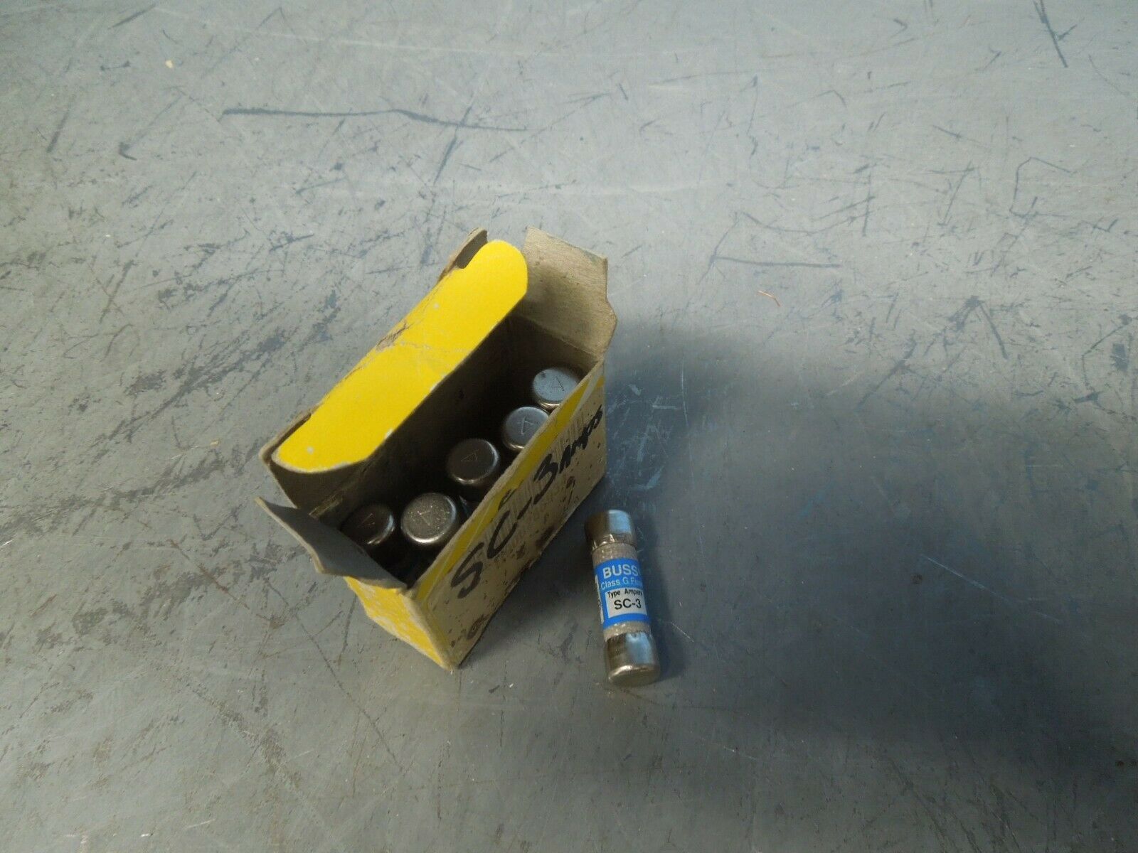 Cooper Bussmann Limitron SC-3 Class G Fuse 3A 600VAC Surplus Box of 6 - $30.00