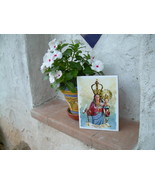 Religious Ceramic Tile , made in Spain , religious art , mediterranean d... - £47.96 GBP