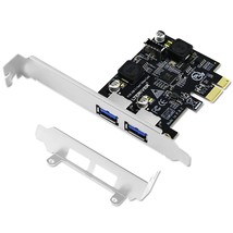 Pcie Superspeed 5Gbps Usb 3.1 Gen1 Expansion Card For Windows 11, 10, 8.1, 7, Xp - £27.33 GBP