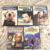Lot Of 5 Vintage Movies/Shows: World of Dogs, Katherine, Fuerza Elite, Agains... - £4.79 GBP