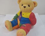 Enesco Teddy bear bank patchwork Priscilla Hillman Cherished Teddies  Vi... - $39.00