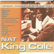 NAT KING COLE Great Voices of the Century   14 Tracks   CD - £8.04 GBP