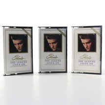 Elvis: The Legend Lives On 1, 2, 3 (Cassette Tape Set, 1986, Reader&#39;s Digest) - £11.20 GBP