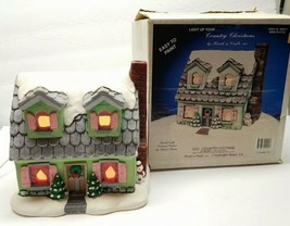 Vintage Heath in Crafts CC2 Country Cottage Christmas Village House PART PAINTED - £27.96 GBP