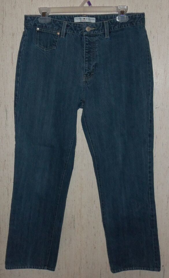 WOMENS TOMMY HILFIGER Jeans DISTRESSED BLUE JEANS  SIZE 10 - $23.33