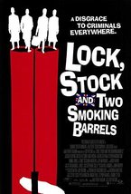 Lock, Stock And Two Smoking Barrels - 16.5&quot;x25&quot; Original Promo Movie Poster Rare - £46.50 GBP