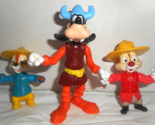 1994 Disney Mickey and Friends Figures Epcot Adventure McDonald&#39;s Set of 3 - $11.87