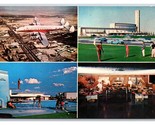 Hacienda Hotel Convention Center Multiview Las Vegas NV Chrome Postcard V4 - £6.96 GBP