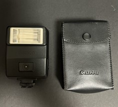 Canon Speedlite 155A Shoe Mount Xenon Flash Film Tested Japan SLR Case V... - $32.71