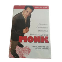 Monk  Season 1 DVD 2004 4 Disc Set New Sealed Detective TV Comedy - £15.68 GBP