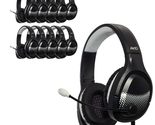 Avid Products AE-75 Deluxe Over-Ear Classroom Computer Stereo Headset TR... - $33.42