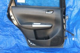 2008-2014 SUBARU WRX IMPREZA REAR LH PASSENGER DOOR SIDE ASSEMBLY K9016 image 10