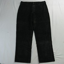 LL Bean 38 x 32 Black Wide Wale Classic Fit Mens Corduroy Pants - $19.99