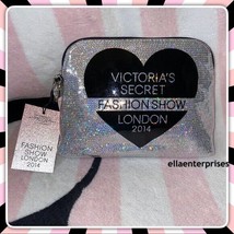 Victoria's Secret London Fashion Show 2014 Glitter Makeup Bag Cosmetic Case - $34.99